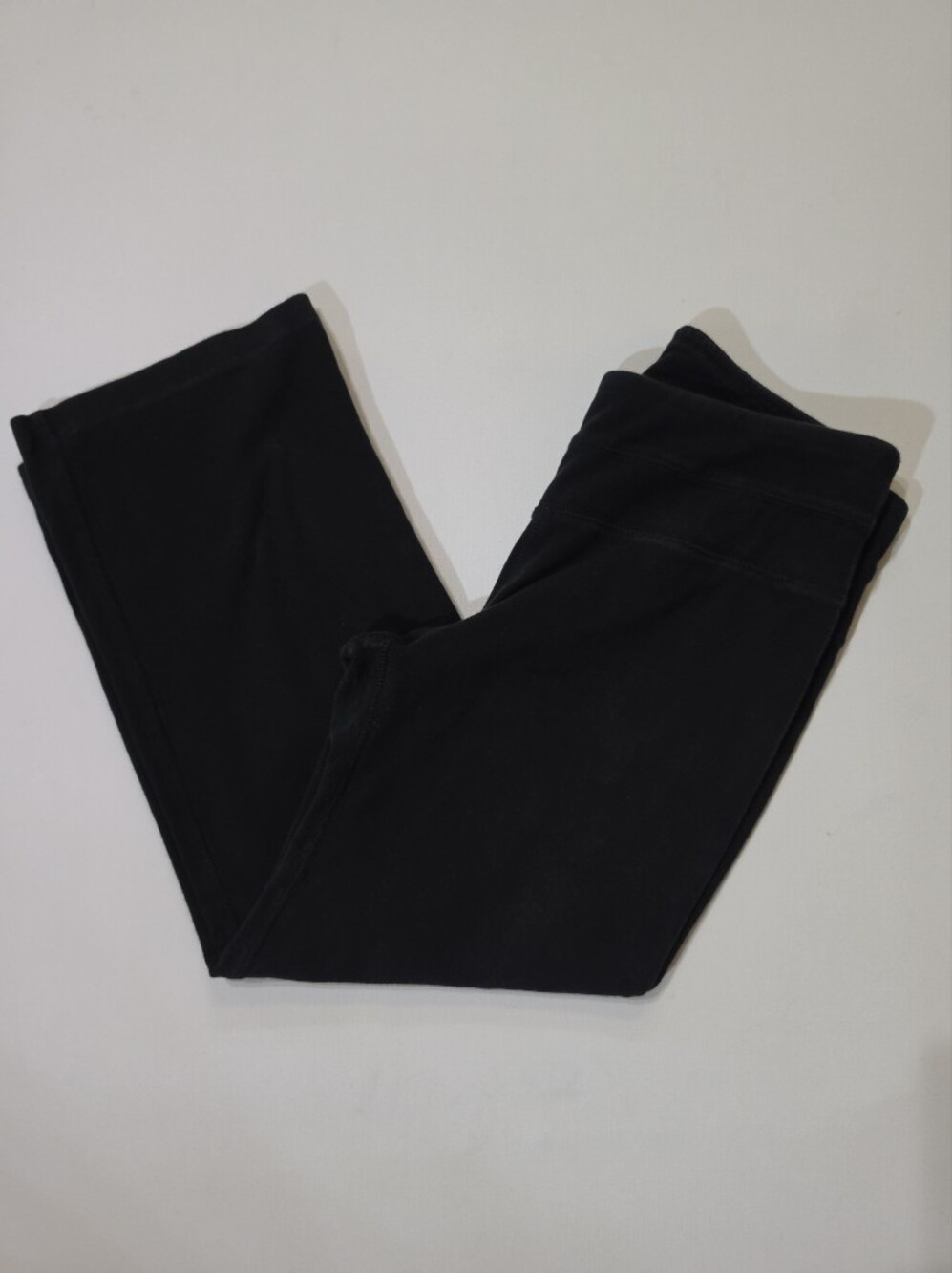 Gap Essential Sport Carpi Pant Womens Small Black Stretchy Minimalist Loungewear